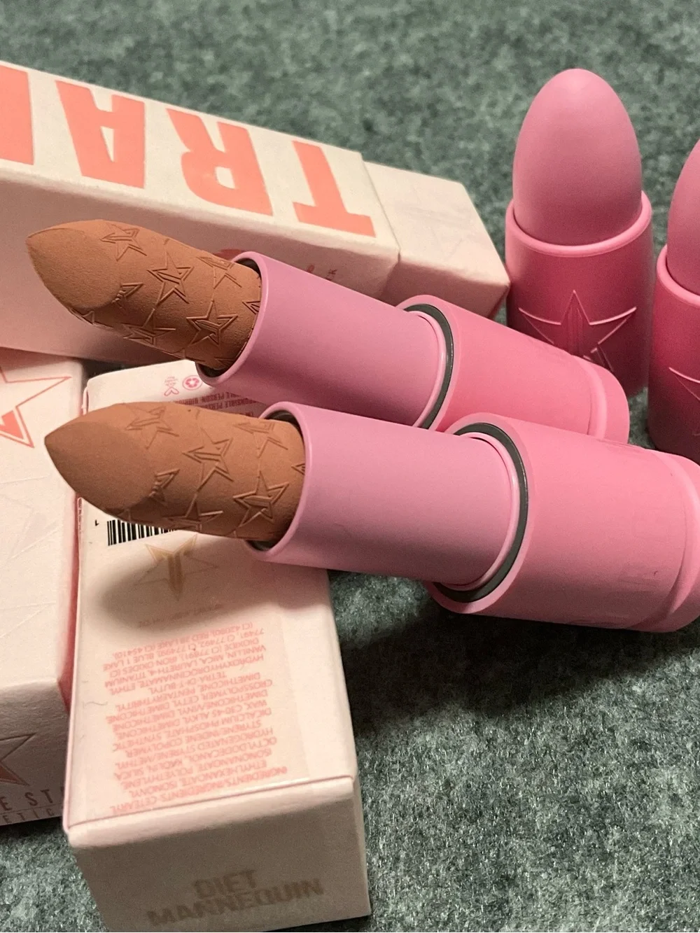 2 Jeffree star velvet trap lipstick new
